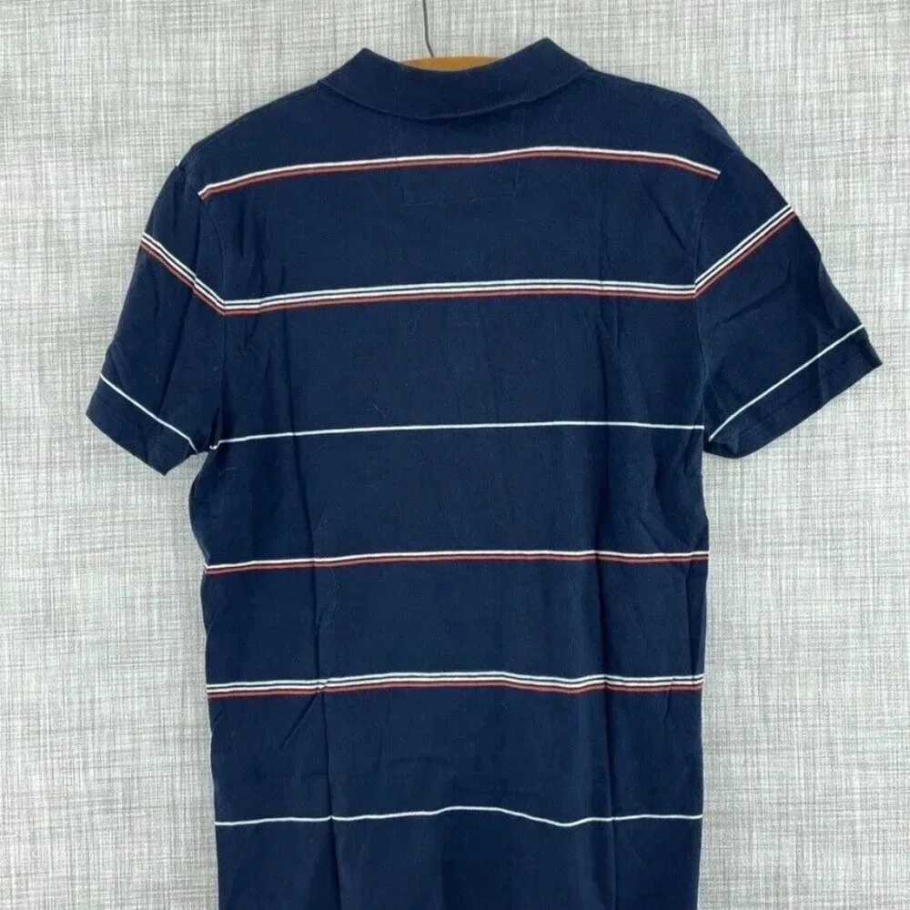 Banana Republic slim fit Golf Polo Shirt Mens L 3072